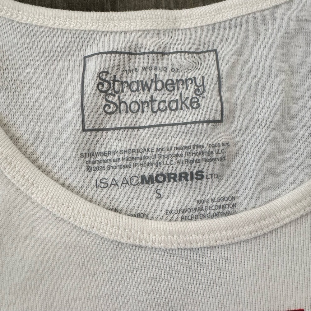 Strawberry shortcake vintage 80’s women tank top size small NWT - Picture 4 of 8